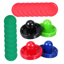 Air Hockey Pucks And Plastic For Game Table 1 Set