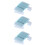 450 Pcs Microscope Slide Square Cover Glass Pre-Cleaned Coverslip 5