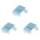 450 Pcs Microscope Slide Square Cover Glass Pre-Cleaned Coverslip 3