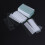 450 Pcs Microscope Slide Square Cover Glass Pre-Cleaned Coverslip 6