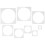 8 Pcs Drawing Painting Spraying Stencil Background Texture Stencils 1