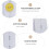 Diaper Fasteners Adjustable Polyester Assorted Color 30pcs 7