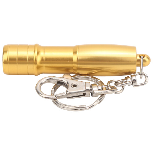 Gold Aluminium Billardqueue Tip Pricker 70x15mm mit Schlüsselanhänger