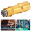Gold Aluminium Billardqueue Tip Pricker 70x15mm mit Schlüsselanhänger 10