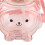 Large Water Bottle 1000ml Cartoon Bear Shape 9