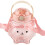 Large Water Bottle 1000ml Cartoon Bear Shape 1