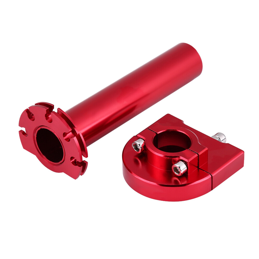 7/8" 22Mm Handlebar Throttle Twist Grips Red 8320539614007