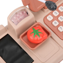 Pinkes elektronisches Kassenspielzeug – Stimme, Taschenrechner, Klangverstärkung für Kinder ab 3 Jahren