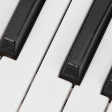 Kinder 37-Tasten Silber Elektrisches Keyboard mit eingebautem Mikrofon & Rhythmen