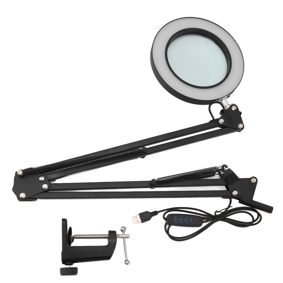 10X Magnifying Glass with Light Magnifying Desk