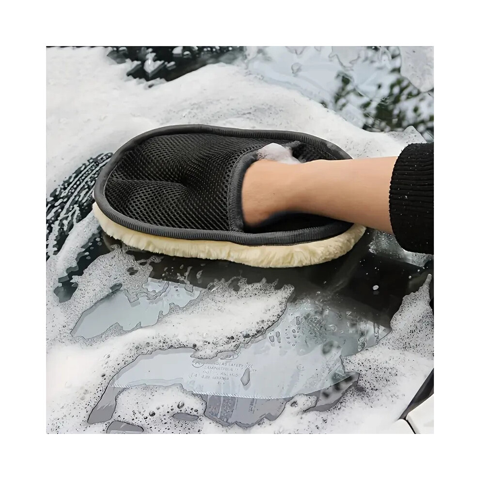 Soft Microfiber Car Cleaning Glove, 15.24x25.4 cm - Gentle Detailing-image-OPC-PK8YCGH-NEW