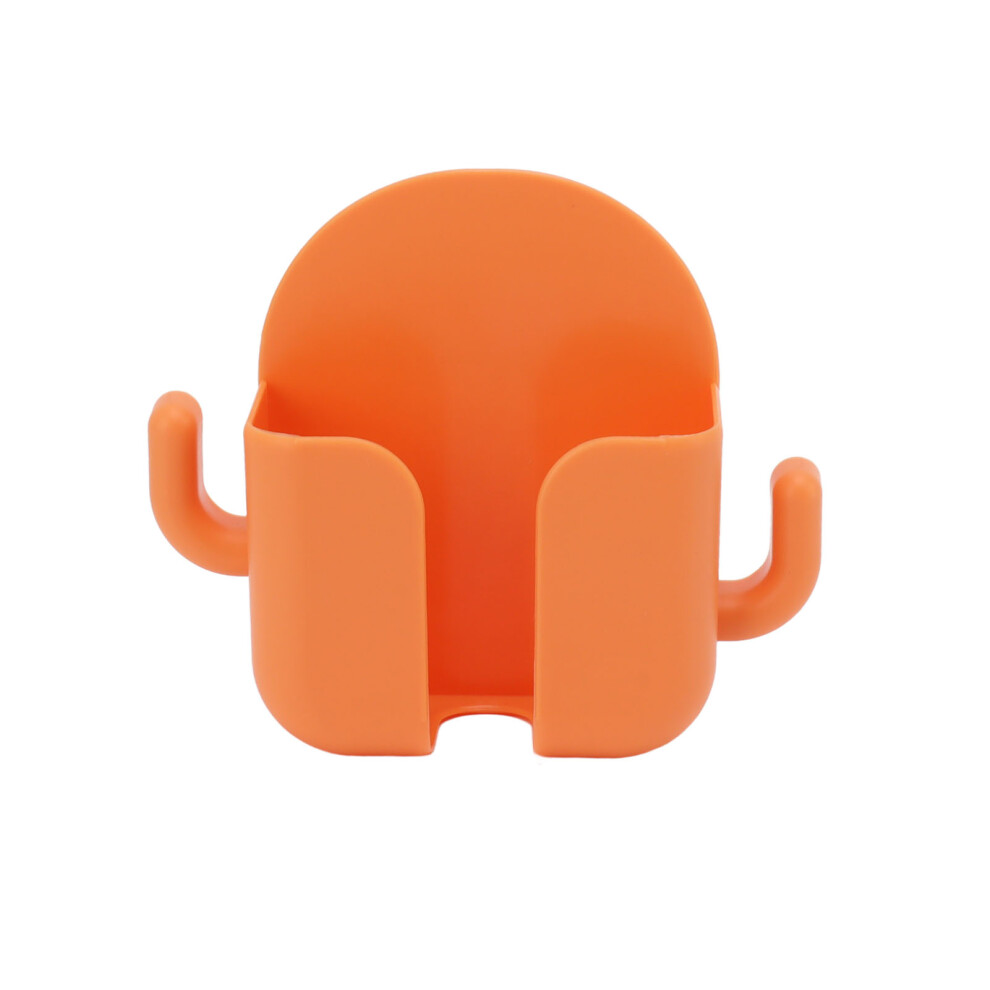 Self Adhesive Wall Mount Cell Phone Holder Wall Orange 8320539615776