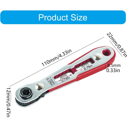 Manual Bidirectional Ratchet Screwdriver Wrench Tool, Magnetic Right Angle Flat Head, Multi-Purpose Socket Tool 2