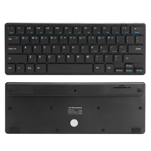 Wireless 2.4G Keyboard Mouse Set, 64 Keys, 10m Range
