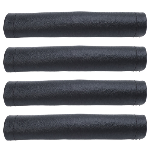 4PCS Stroller Armrest Protective Cover PU Leather
