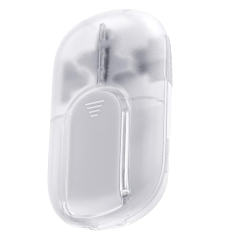 Tablet Crusher, Pill Splitter | Reusable Pill Grinder - Portable Medicine Storage Box, Multi-Purpose Daily Use, White