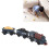 3pcs Toddler Train Set Toy Retro Electric Train 11