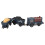 3pcs Toddler Train Set Toy Retro Electric Train 9