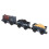 3pcs Toddler Train Set Toy Retro Electric Train 3