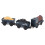 3pcs Toddler Train Set Toy Retro Electric Train 6