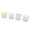 4Pcs Plastic Ice Cream Cans Replacement for Ninja 14