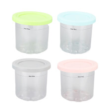 4Pcs Plastic Ice Cream Cans Replacement for Ninja
