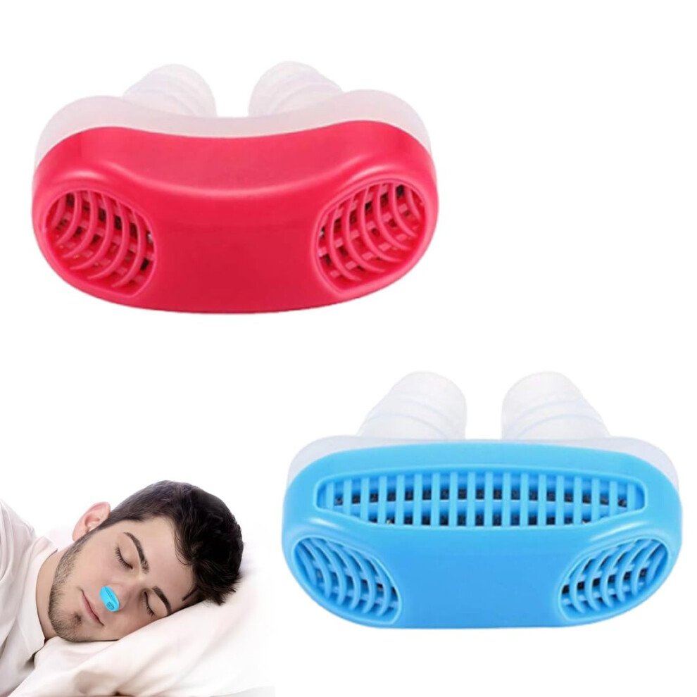 2 Pieces 2 in 1 Snoring Stopper Nasal Dilators for Improved Breathing and Reduced Snoring Relief