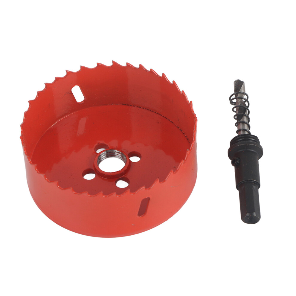 90mm Hole Saw Metal Cutter Drill Bit Tooth Cutting