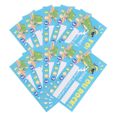 250 Pcs Punch Card Rewards Student Incentives For Elementary Students 2