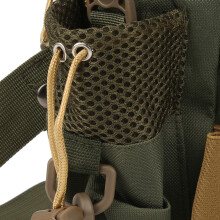 Wasserdichte Polyester-Fischereewerkzeugtasche Armeegrün, Vielseitige Aufbewahrung