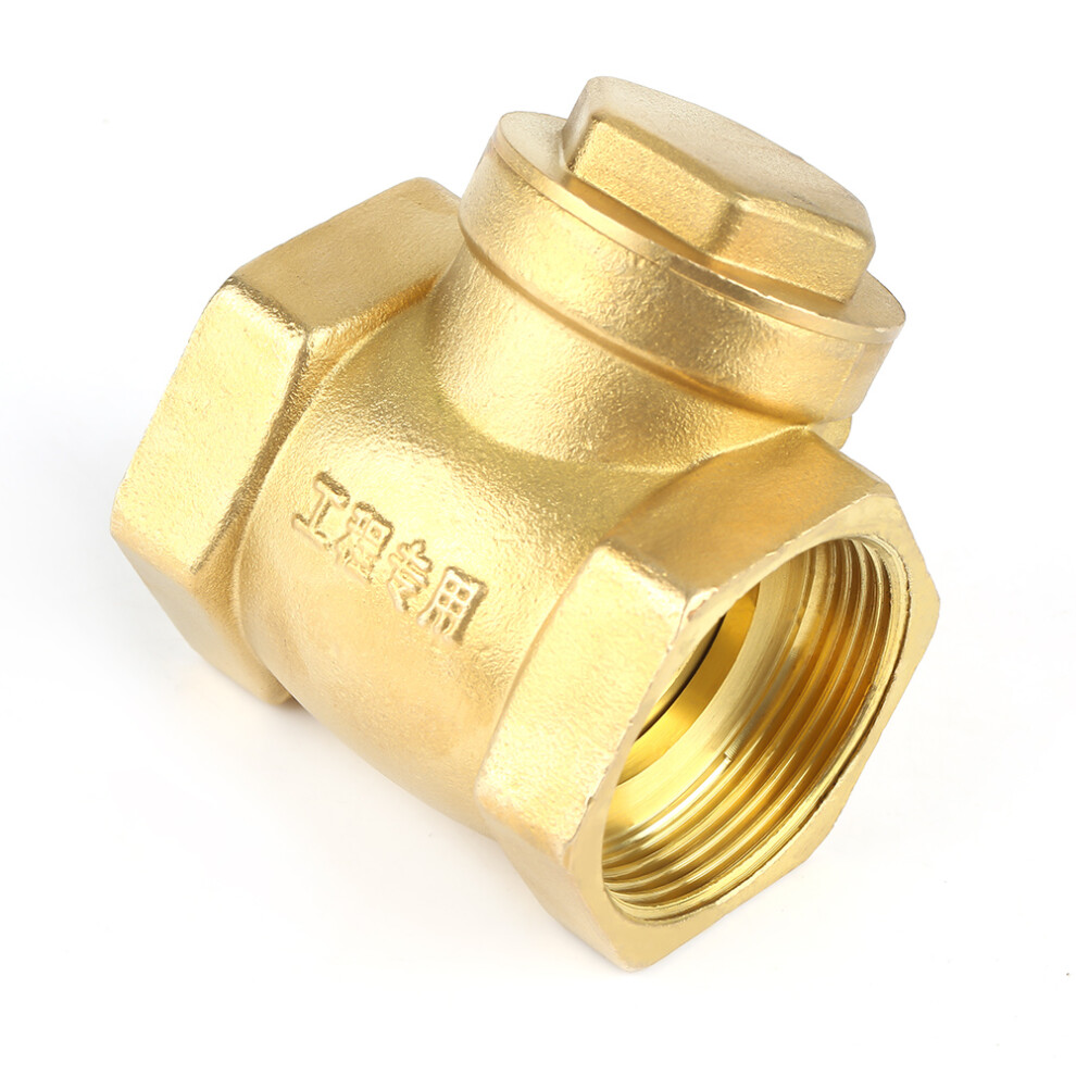 DN40 Female Thread Brass NOn return Swing Check