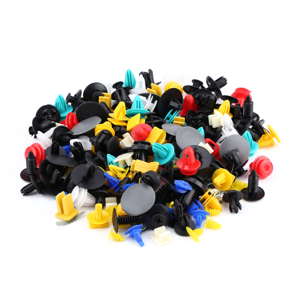 200Pcs Assorted Car Door Trim Bumper Clip Rivets 8320539619057