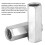 10pcs M8 Long Rod Nut Hex Hexagonal Sleeve Nut 8