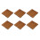 10PCS Wood Floor Blocks Corrosion Resistance 3