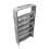 5 Tier Book Rack Large Capacity Compact Sturdy 4