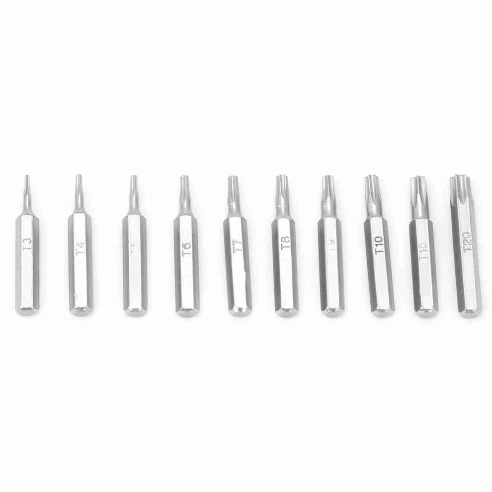 10PCS 4mm Shank Star Screwdriver Bits Set Repair