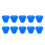 10 Pcs Blue Anti Splash Deodorizer Urinal Screen 2