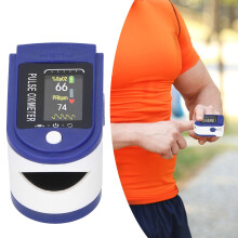 Fingertip Pulse Oximeter LED Display Blood Oxygen & Heart Rate Monitor