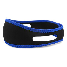 Snore Strap Chin Strap for Anti Snoring - Adjustable Size, Comfortable Fabric, Prevents Mouth Breathing for Better Sleep