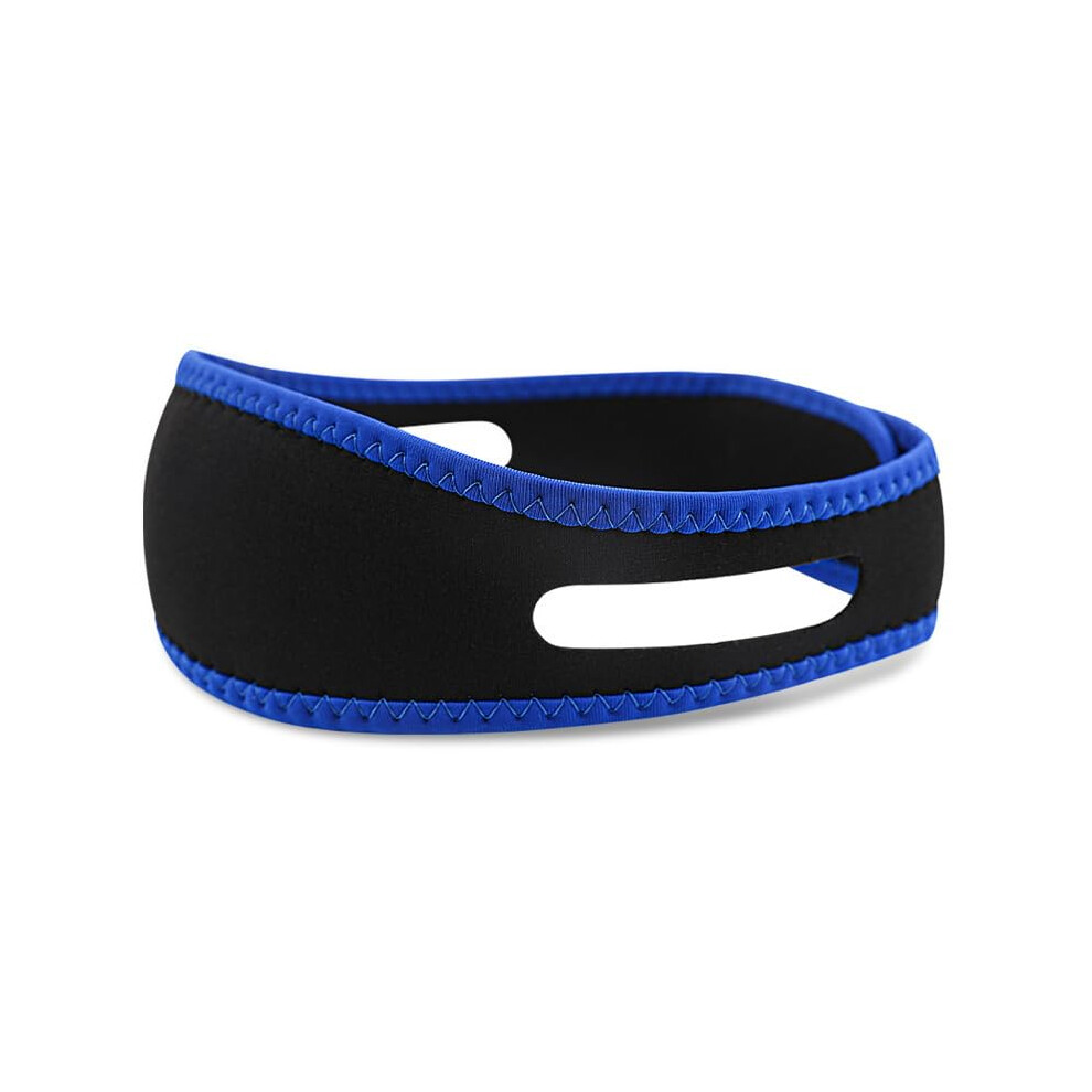 Snore Strap Chin Strap for Anti Snoring - Adjustable Size, Comfortable Fabric, Prevents Mouth Breathing for Better Sleep