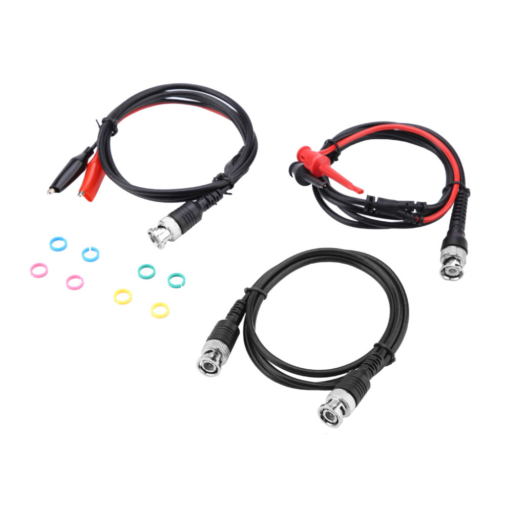 P1260 Coaxial Cable BNC to BNC Crocodile Chip Test