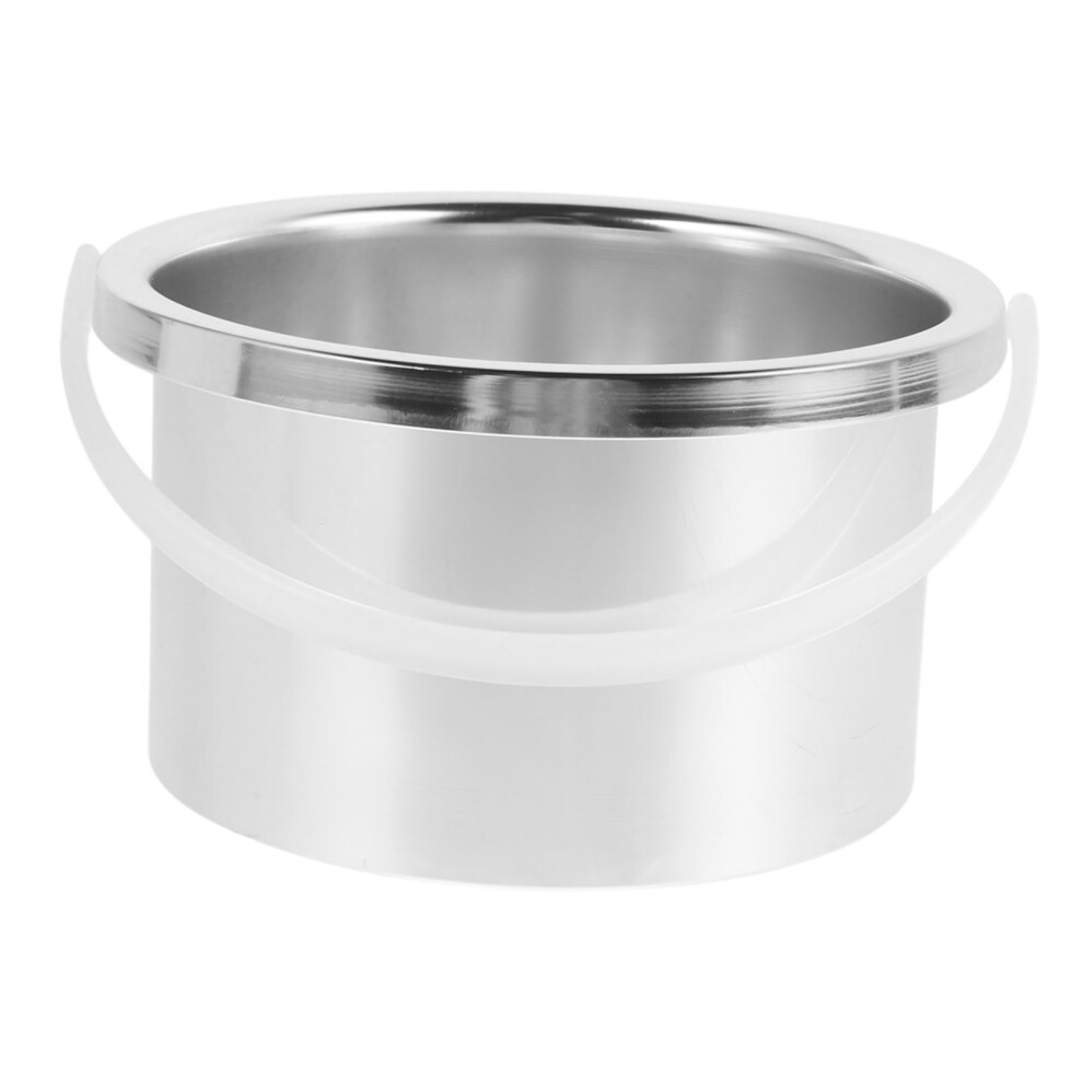 Wax Melting Pot Aluminium Alloy Replacement Bowl 105 mm Diameter Wax Warmer Inner Pot for Hair Removal Wax Heater