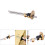 European-Style Carpenter Marking Scriber Hand 8