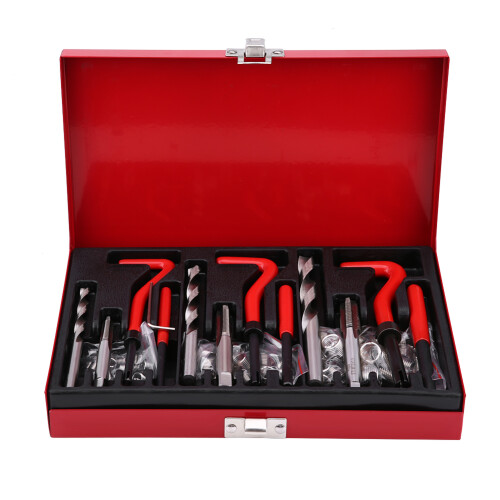 88Pcs Thread Repair Tool Kit M6 M8 M10 Tap Drill