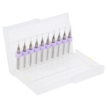 10 Stück Wolframcarbid-Reinigungsdüsenbohrer 0,3 mm für 3D-Drucker