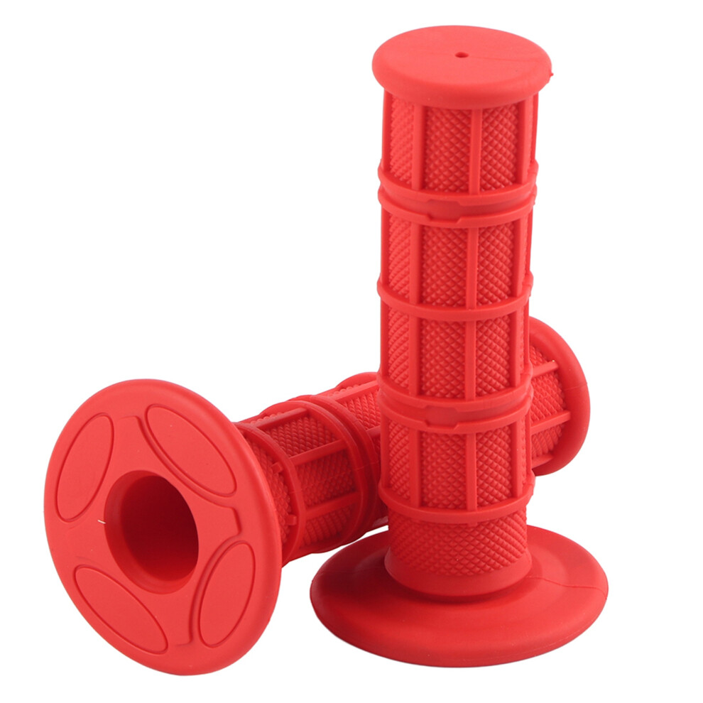 1 Pair Of 22/25Mm 7/8" Universal Silicone Red 8320539623764