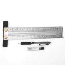 Stainless Steel T Type Hole Ruler Scribing Gauge