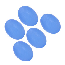 5pcs Oval Silicone Grip Balls for Finger Strength & Rehab 58x44mm