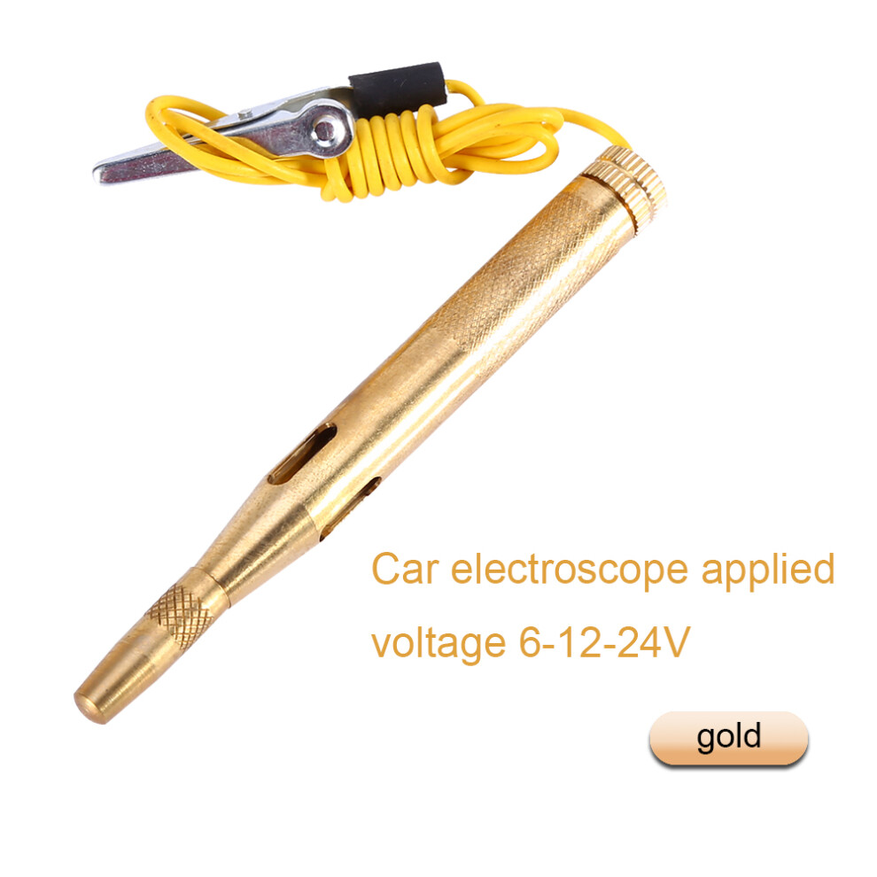 Car Voltage Copper Circuit Tester For Long 6V-24V Light 8320539625645