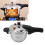 Pressure Cooker Rapid Heating 16cm Safety Valves 12